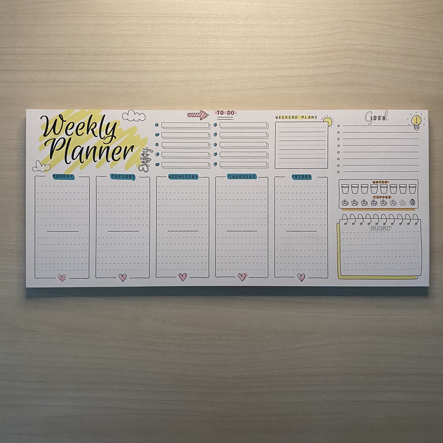 Planner settimanale